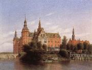 Ferdinand Roybet federiksborg castle oil